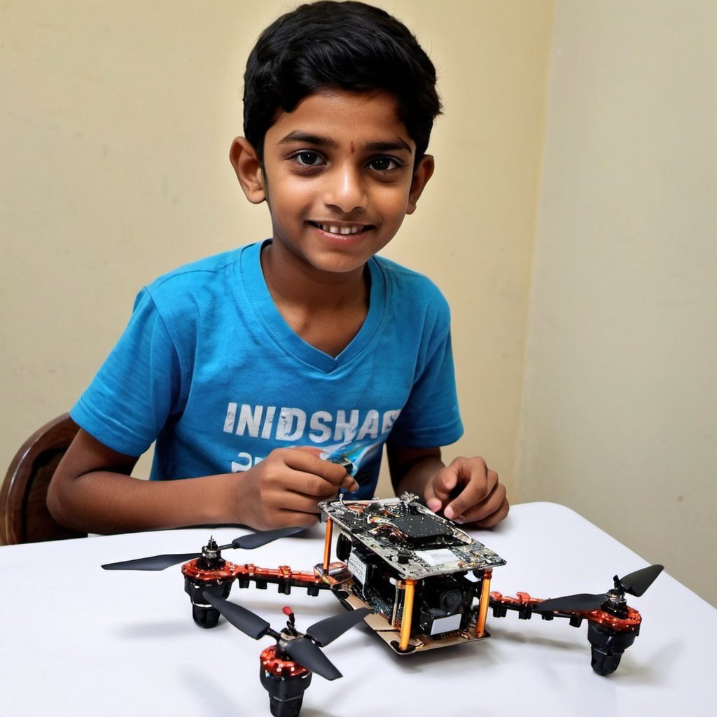 Kid Making Drone